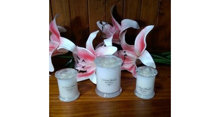 Large Memorial Candle - Scented